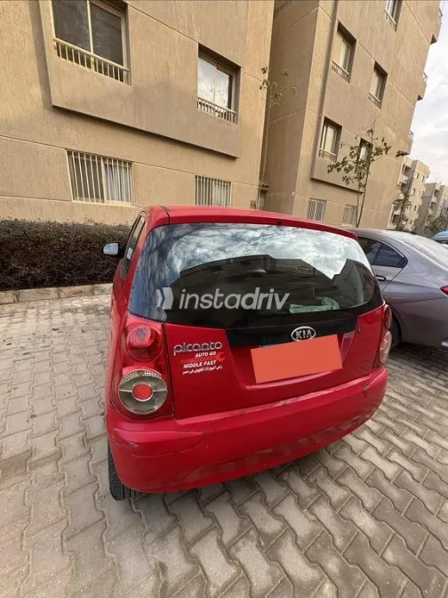 كيا بيكانتو 2009 أحمر مستعملة للبيع - 2