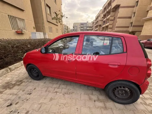 كيا بيكانتو 2009 أحمر مستعملة للبيع - 3