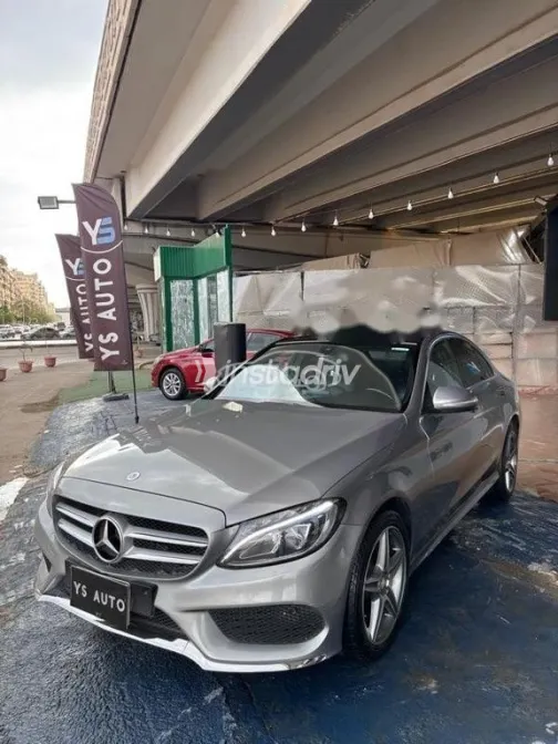 مرسيدس C 180 2015 رمادي مستعملة للبيع - 2