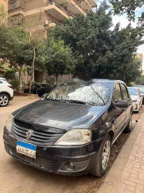 رينو لوجان 2012 رمادي مستعملة للبيع - 3