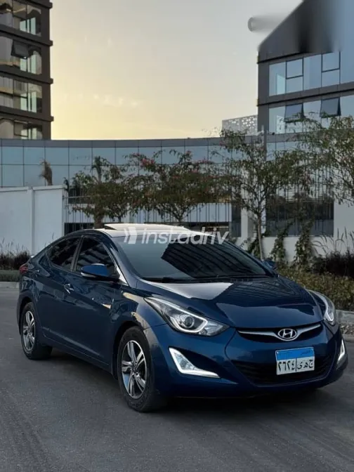 Hyundai Elantra 2016 Dark Blue Used for Sale - 1