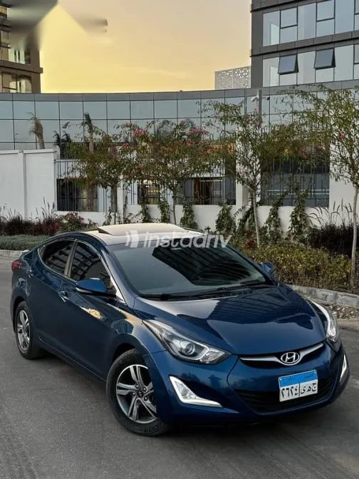 Hyundai Elantra 2016 Dark Blue Used for Sale - 4