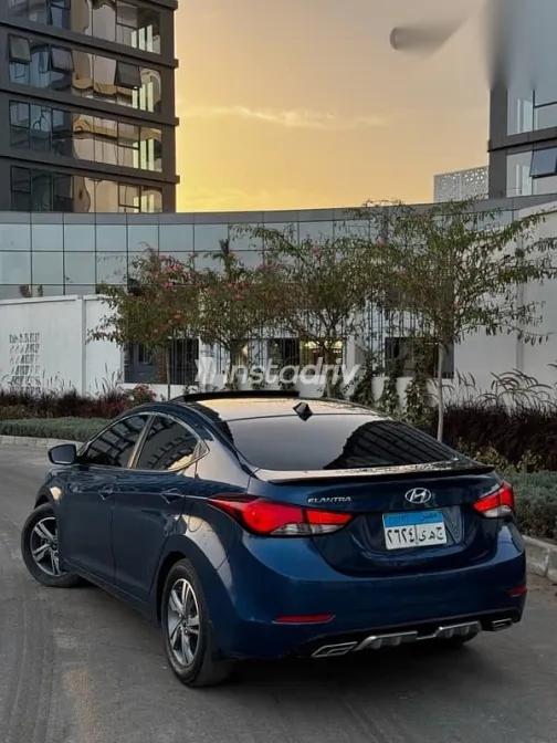 Hyundai Elantra 2016 Dark Blue Used for Sale - 6