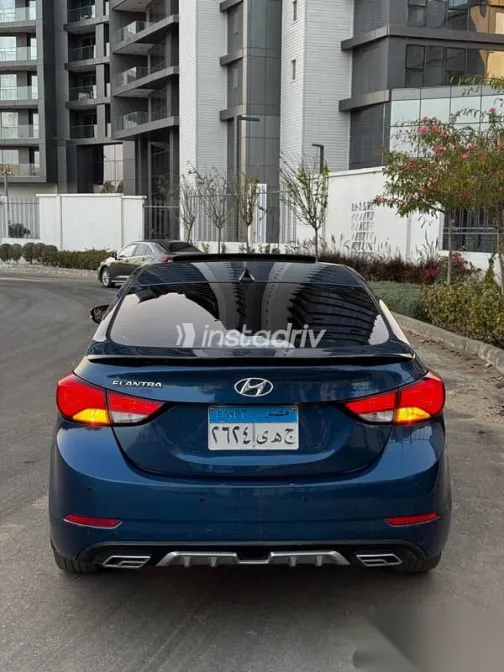 Hyundai Elantra 2016 Dark Blue Used for Sale - 8