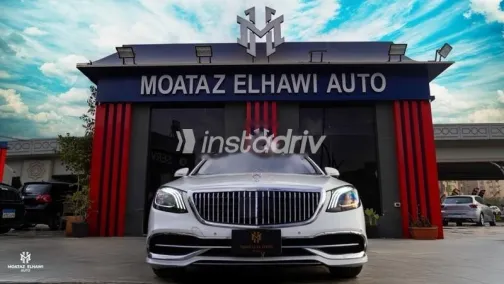 مرسيدس S 560 2019 أبيض مستعملة للبيع - 1