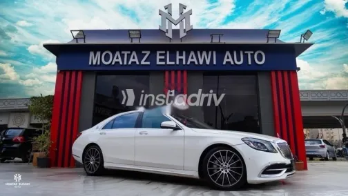 مرسيدس S 560 2019 أبيض مستعملة للبيع - 3
