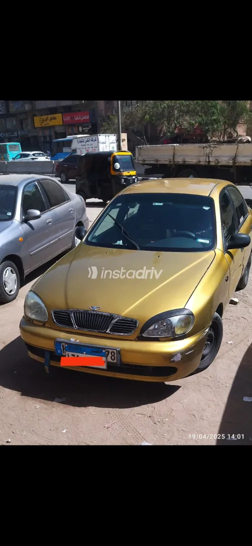 دايو لانوس 2 1999 أبيض مستعملة للبيع - 8