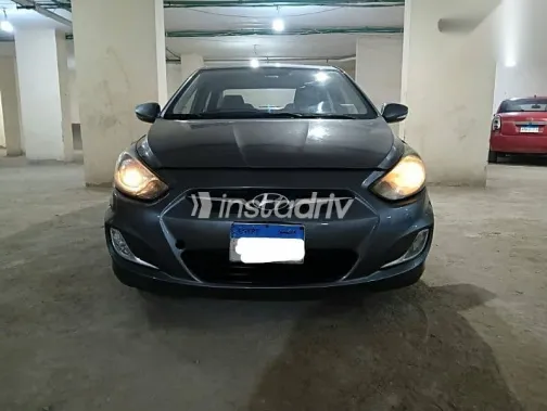 Hyundai Accent 2015 Gray Used for Sale - 8