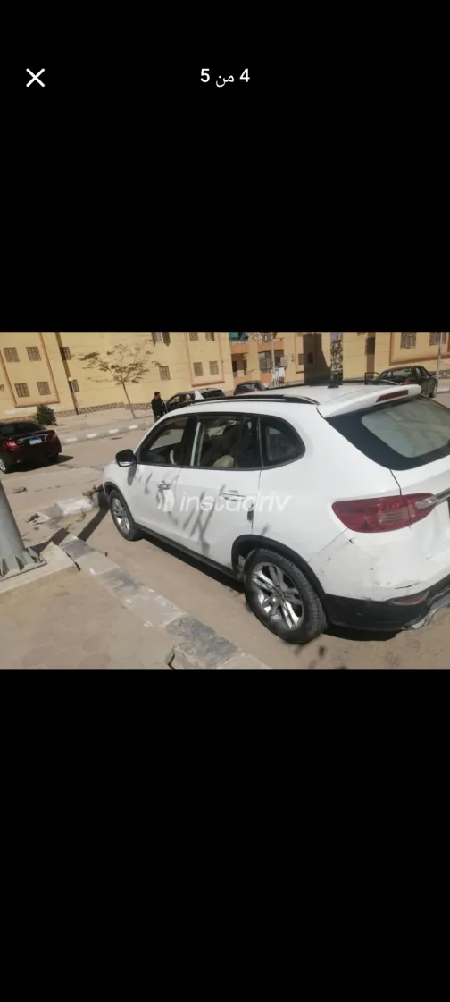 بريليانس V5 2014 أبيض مستعملة للبيع - 2