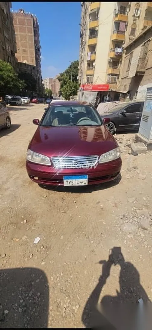 Nissan Sunny 2008 Burgundy Used for Sale - 2