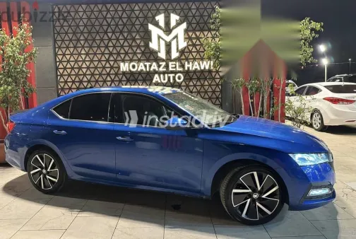 Skoda Octavia 2021 Dark Blue Used for Sale - 3