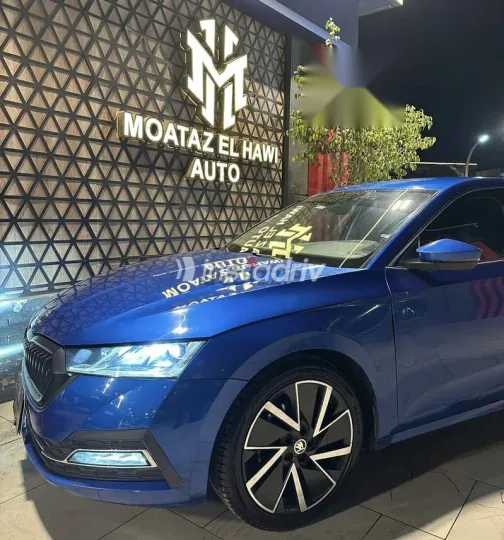 Skoda Octavia 2021 Dark Blue Used for Sale - 5