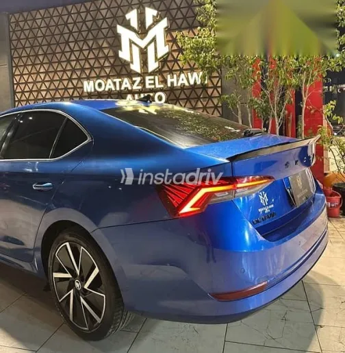 Skoda Octavia 2021 Dark Blue Used for Sale - 7