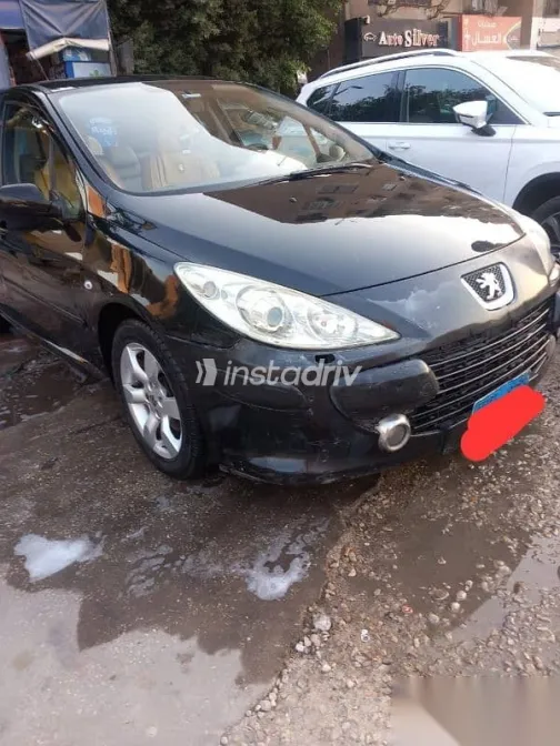 بيجو 307 2007 أسود مستعملة للبيع - 9