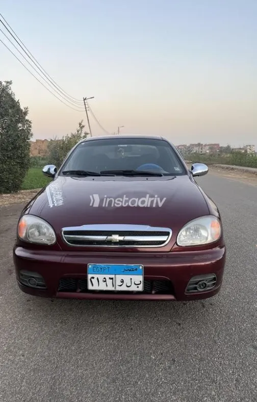 شيفروليه لانوس 2016 أحمر غامق مستعملة للبيع - 1