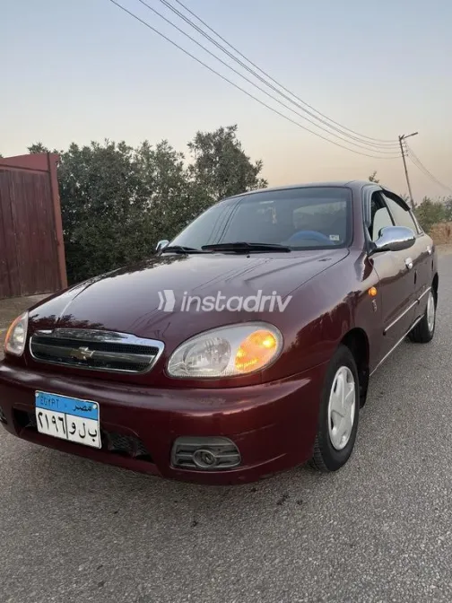 شيفروليه لانوس 2016 أحمر غامق مستعملة للبيع - 3