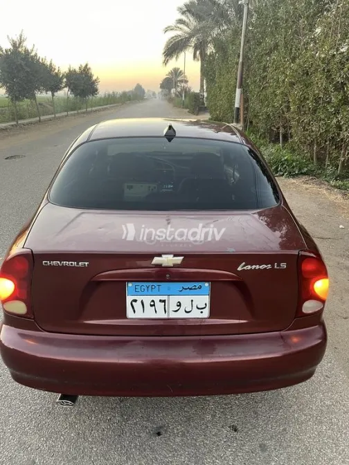 شيفروليه لانوس 2016 أحمر غامق مستعملة للبيع - 5