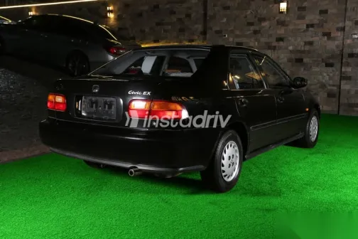 Honda Civic 1992 Black Used for Sale - 3