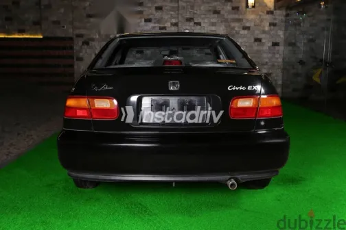 Honda Civic 1992 Black Used for Sale - 7