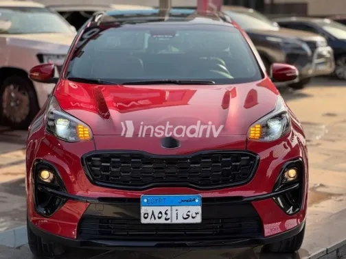 كيا سبورتاج 2022 أحمر مستعملة للبيع - 1