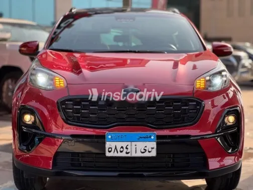 كيا سبورتاج 2022 أحمر مستعملة للبيع - 2