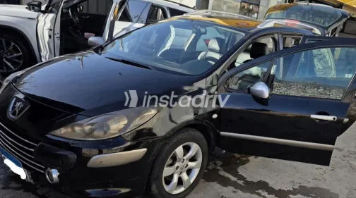 بيجو 207 SW 2006 أسود مستعملة للبيع - 1