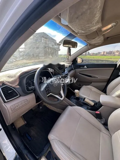 هيونداي توسان 2019 أبيض مستعملة للبيع - 5