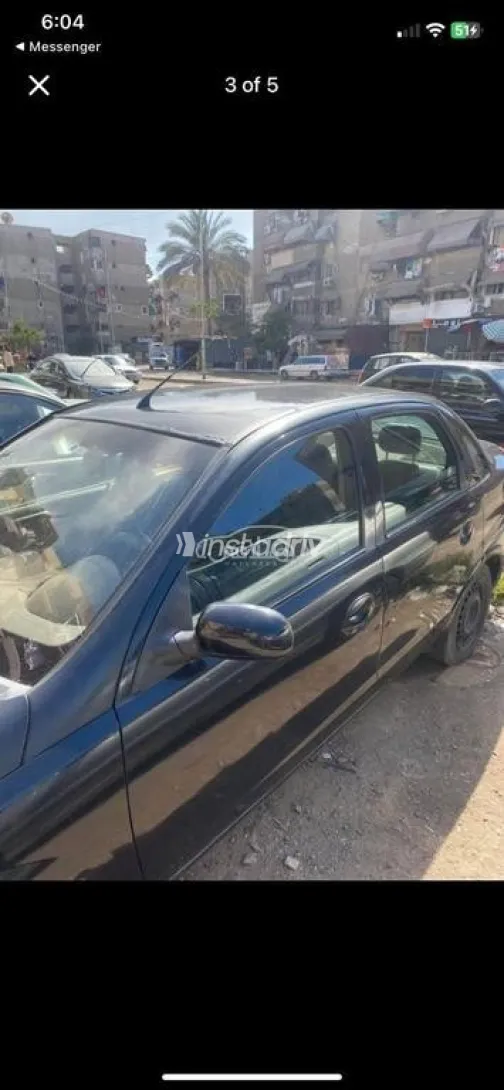 اوبل كورسا 2005 أسود مستعملة للبيع - 4