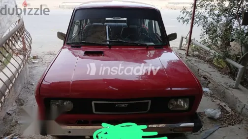 فيات 128 1988 أحمر مستعملة للبيع - 2