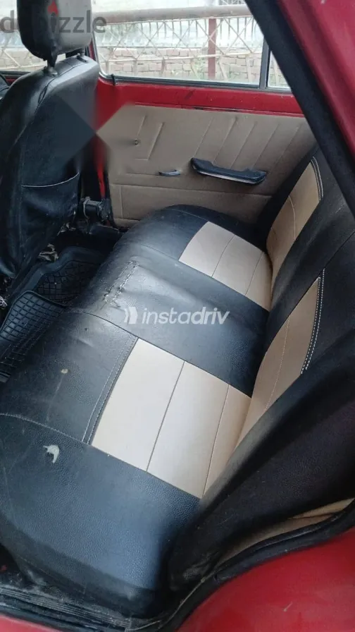 فيات 128 1988 أحمر مستعملة للبيع - 3