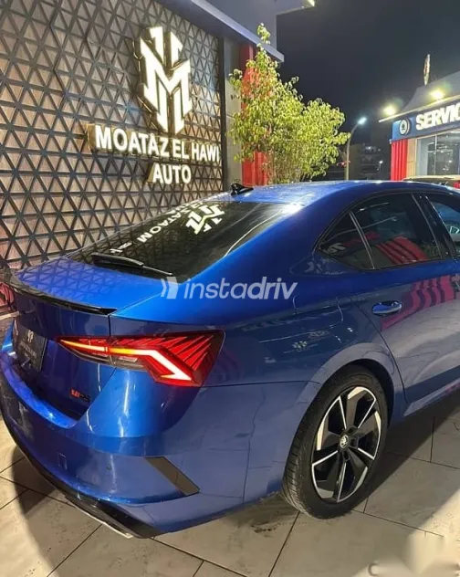 Skoda Octavia 2022 Dark Blue Used for Sale - 6