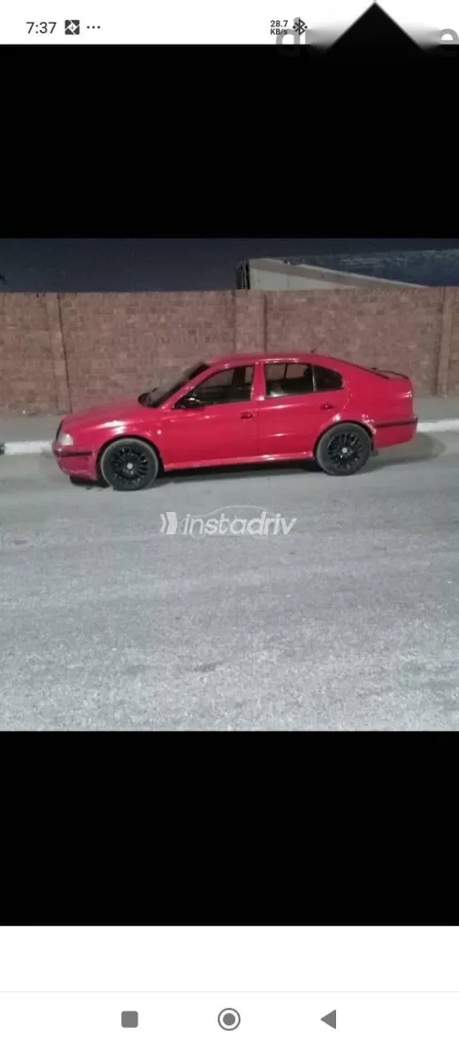 سكودا اوكتافيا 2002 أحمر مستعملة للبيع - 6