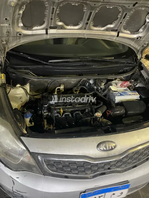 Kia Rio 2013 White Used for Sale - 4