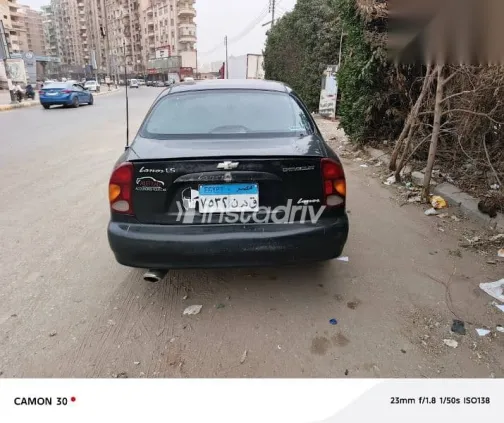 شيفروليه لانوس 2009 أسود مستعملة للبيع - 2