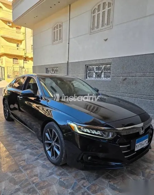 هوندا أكورد 2022 أسود مستعملة للبيع - 1