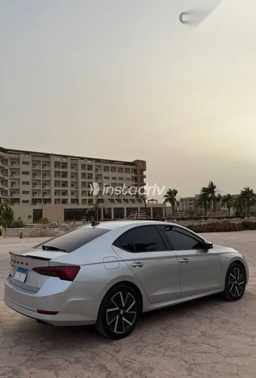 سكودا اوكتافيا 2022 رمادي مستعملة للبيع - 3
