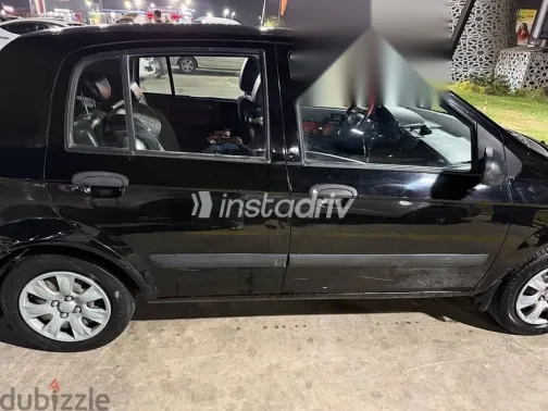 هيونداي جيتز 2010 أسود مستعملة للبيع - 3