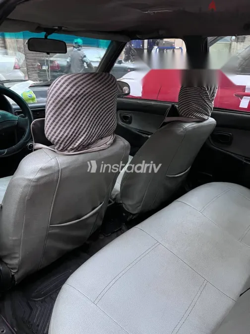 هيونداي اكسيل 1997 أحمر مستعملة للبيع - 5