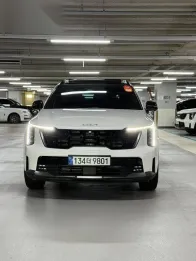 كيا سورينتو 2024 أبيض مستعملة للبيع