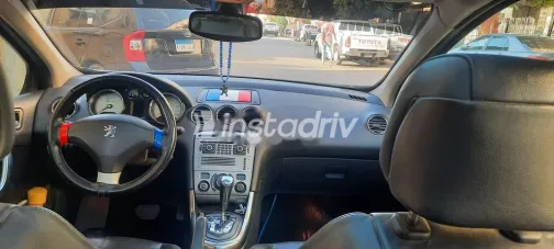 بيجو 308 2008 أسود مستعملة للبيع - 4