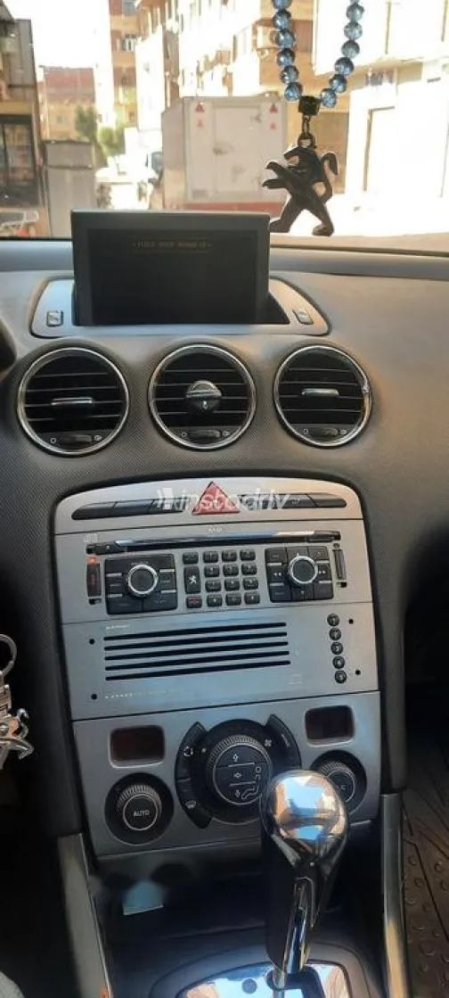 بيجو 308 2008 أسود مستعملة للبيع - 5