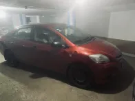 تويوتا ياريس 2008 أحمر غامق مستعملة للبيع