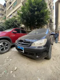 هيونداي جيتز 2008 أسود مستعملة للبيع