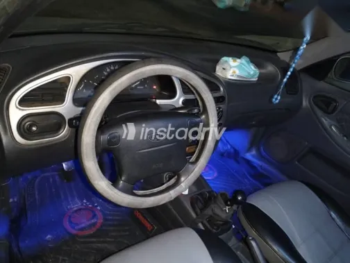 دايو لانوس 2003 فضي مستعملة للبيع - 10