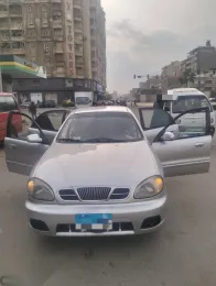 دايو لانوس 2003 فضي مستعملة للبيع