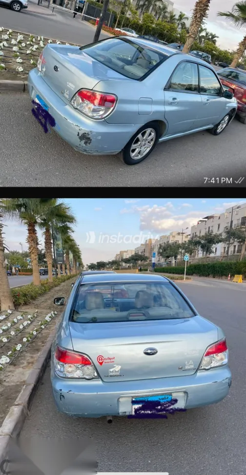 سوبارو امبريزا 2007 أبيض مستعملة للبيع - 4