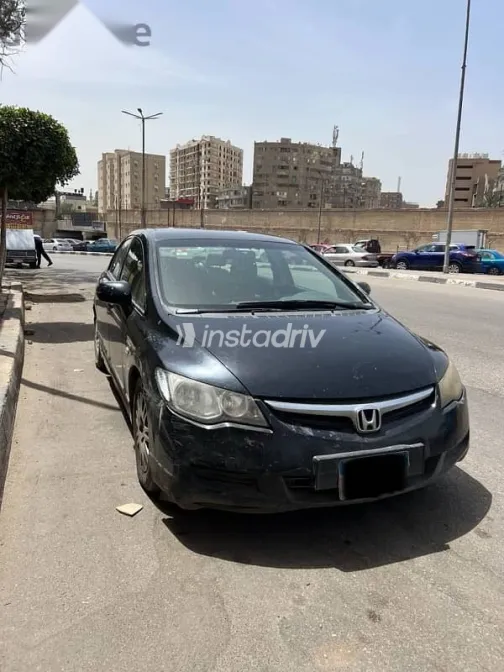 Honda Civic 2008 Black Used for Sale - 3