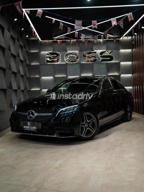 Mercedes C 200 2020 Black Used for Sale - 2
