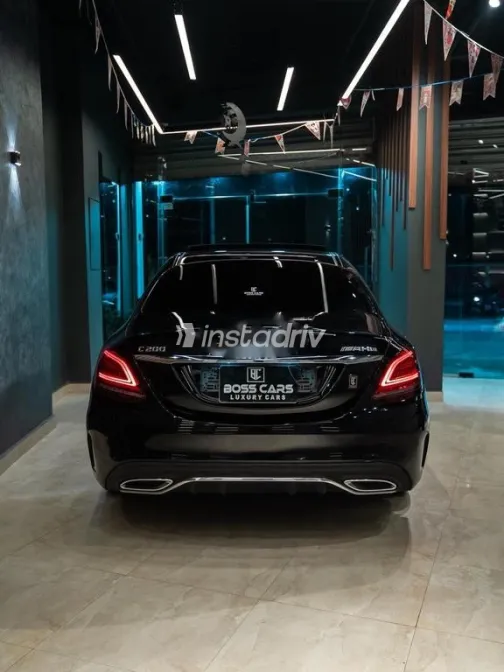 Mercedes C 200 2020 Black Used for Sale - 4