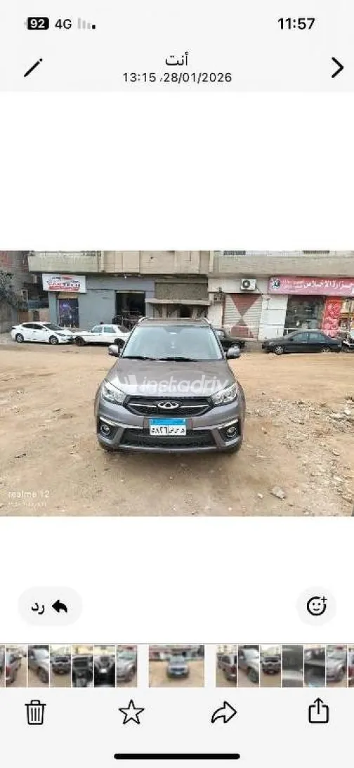 شيرى تيجو 3 2021 أبيض مستعملة للبيع - 4